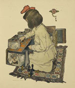 The Book of the Child [Frontispiece], by Elizabeth Shippen Green and Jessie Willcox Smith