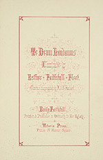 Te Deum Laudamus, printed by Emily Faithfull