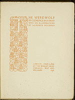 The Were-Wolf, by Clemence Housman